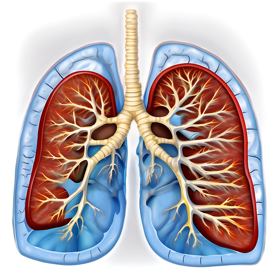 Lungs And Bronchi Structure Png Gjq