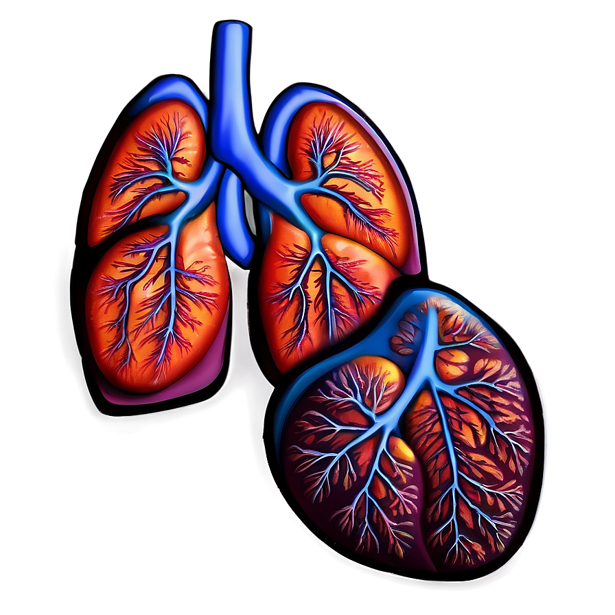 Lungs And Heart Connection Png 05232024