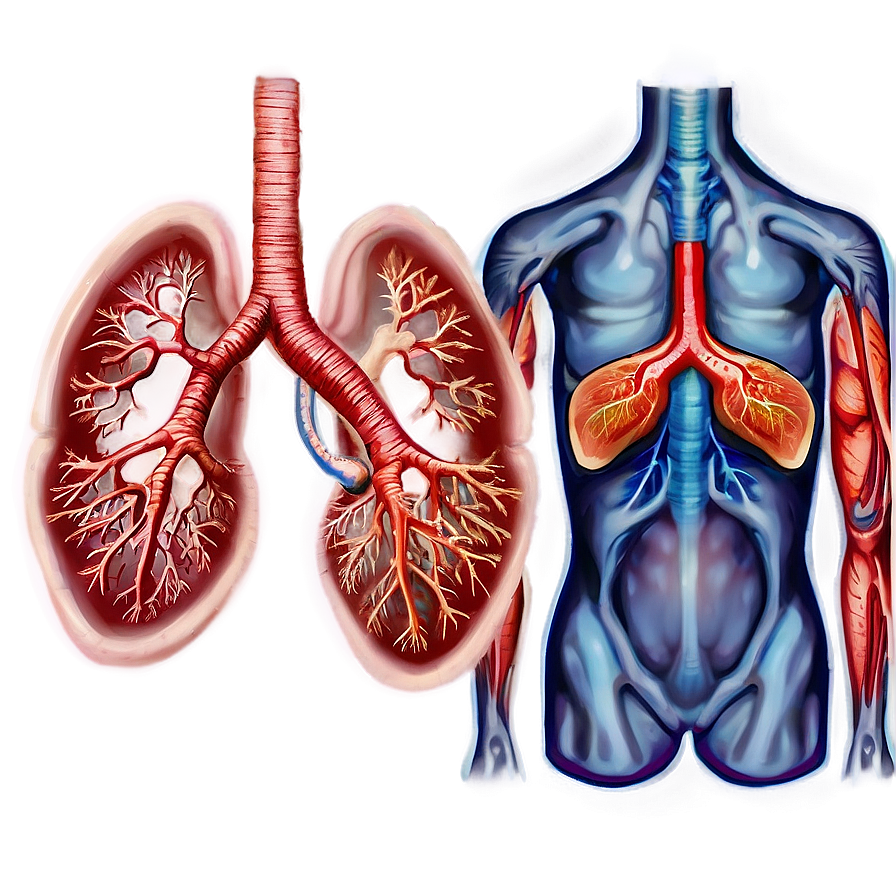 Lungs And Heart Connection Png 85