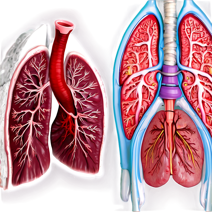 Lungs And Pleura Anatomy Png Jxb