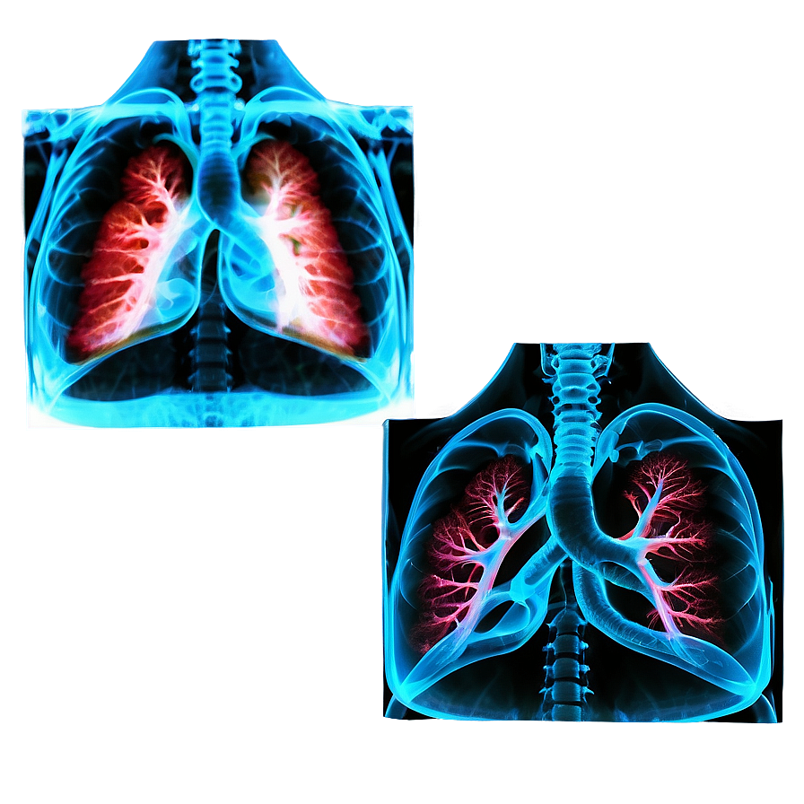 Lungs Under X-ray Png Lxm4