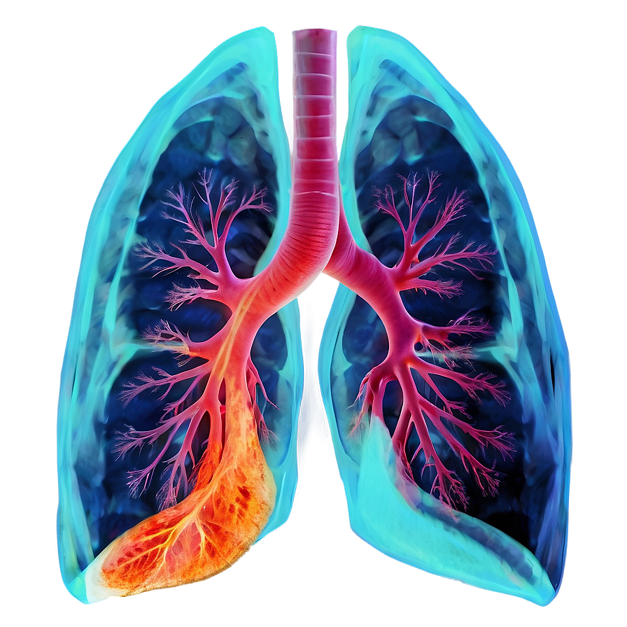 Lungs Under X-ray Png Xrq9