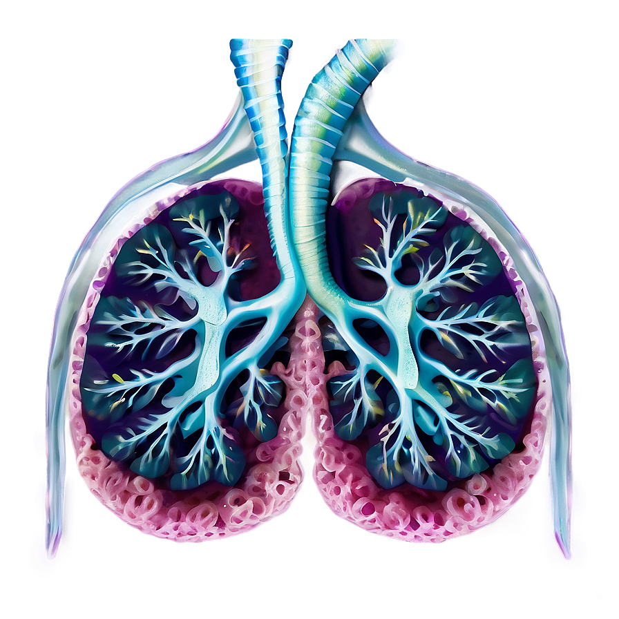 Lungs With Airflow Effect Png Mtp16