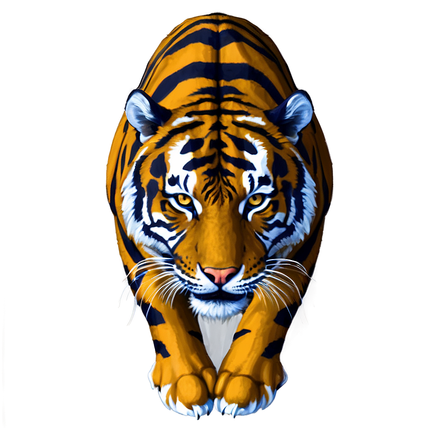 Lurking Predator Tiger Png Fhk