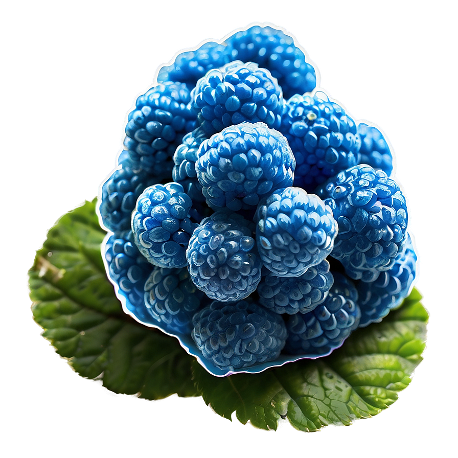 Luscious Blue Raspberry Png 06212024