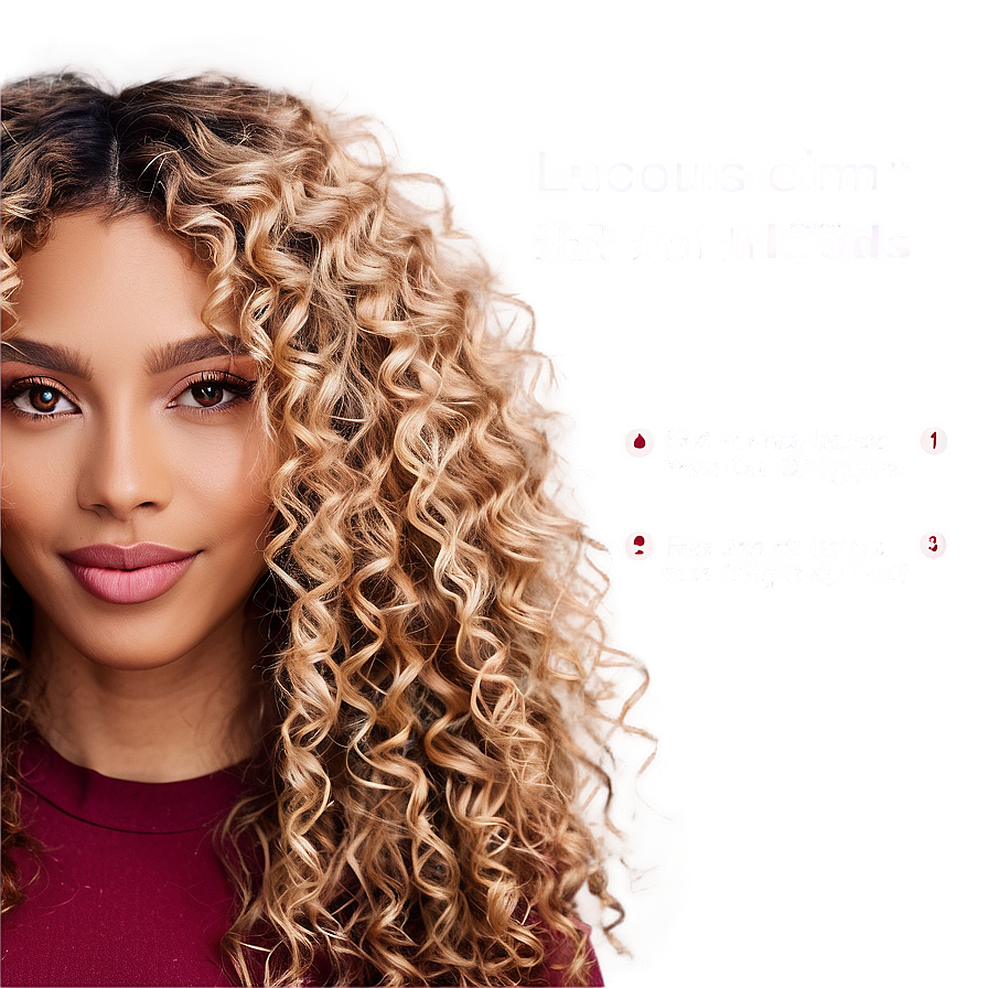 Luscious Perm Locks Png 95