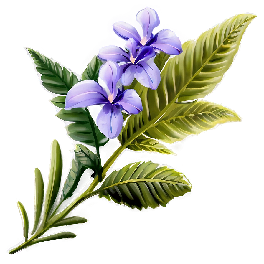 Lush Corner Flower Png Xmr32