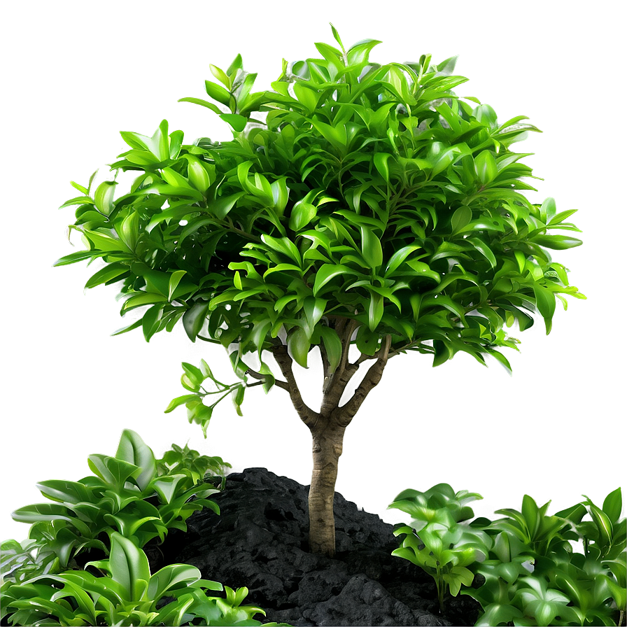 Lush Green Bush Png 86