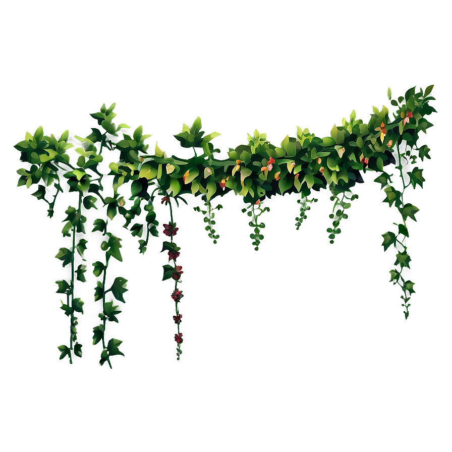 Lush Green Vine Decoration