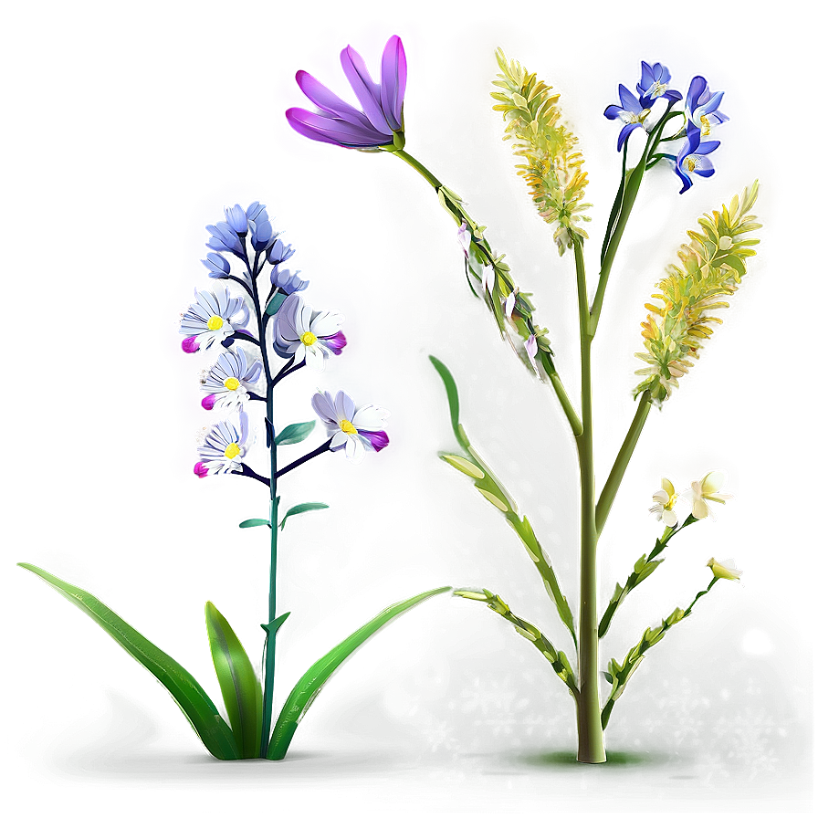 Lush Wildflower Habitat Png 82