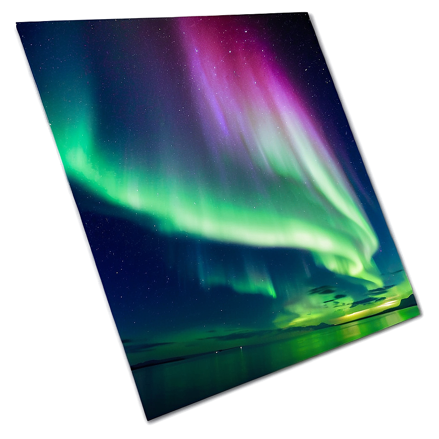 Lustrous Aurora Sky Phenomenon Png Dcd