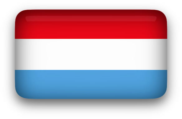 Luxembourg Flag Graphic