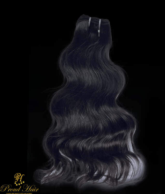 Luxurious Black Waves Hair Extension