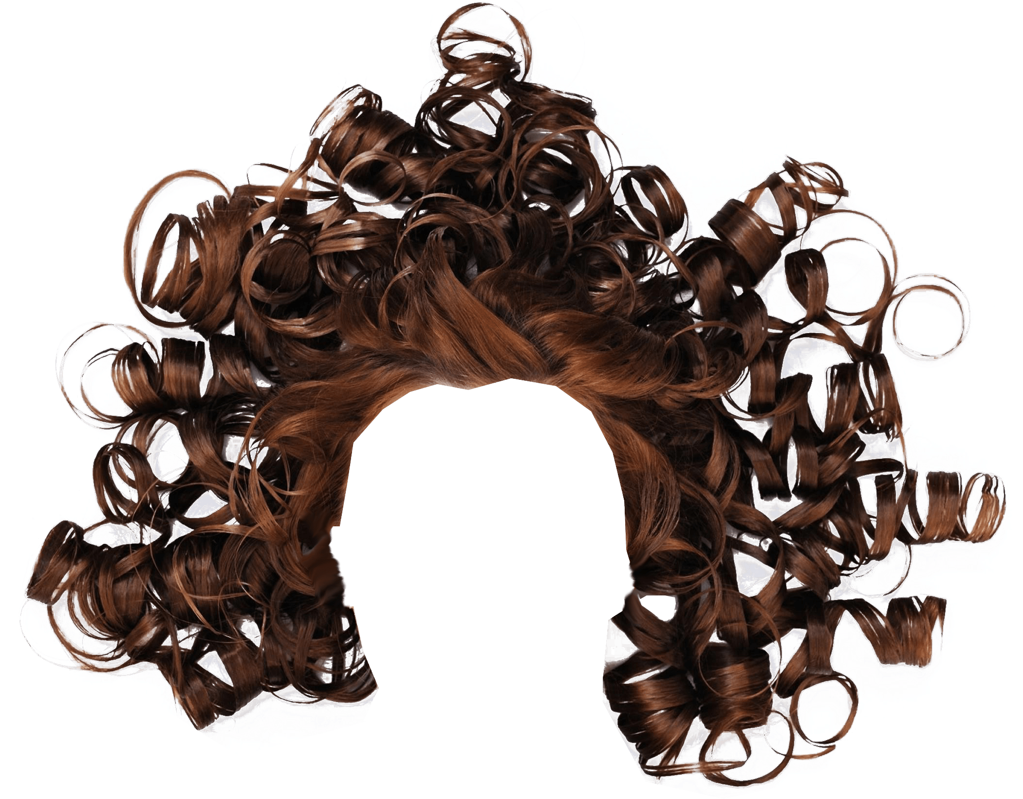 Luxurious Curly Hair Texture