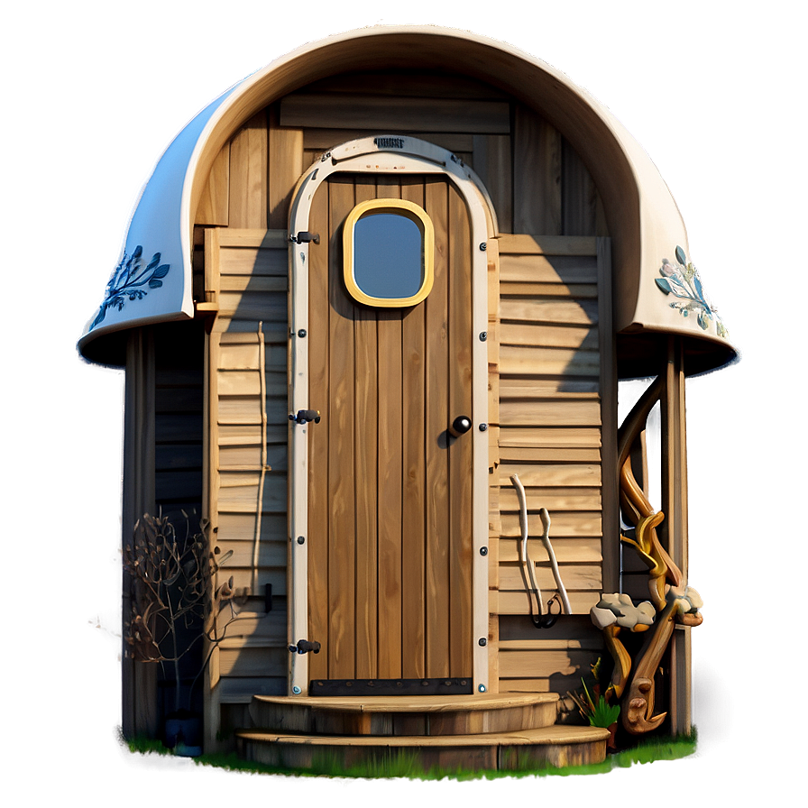 Luxurious Glamping Outhouse Png Mnq