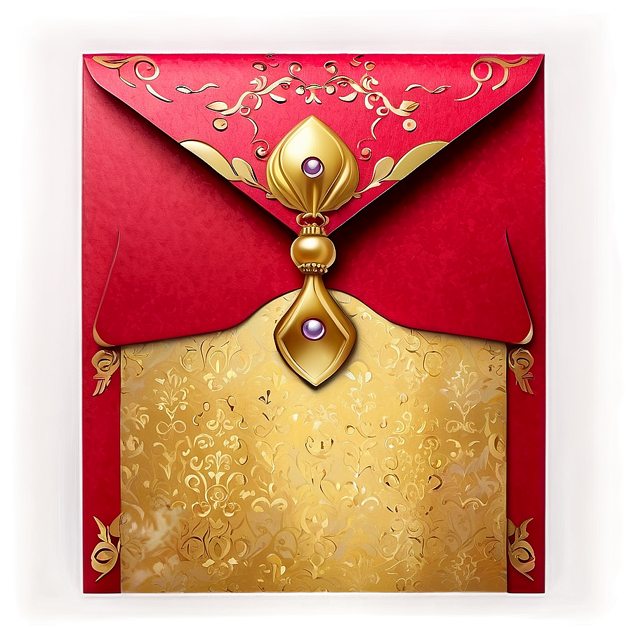 Luxurious Red Envelope Png 85