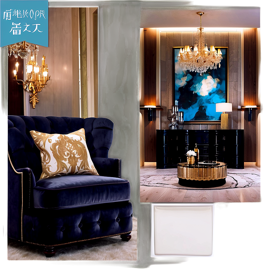 Luxury Apartment Decor Png Ngj