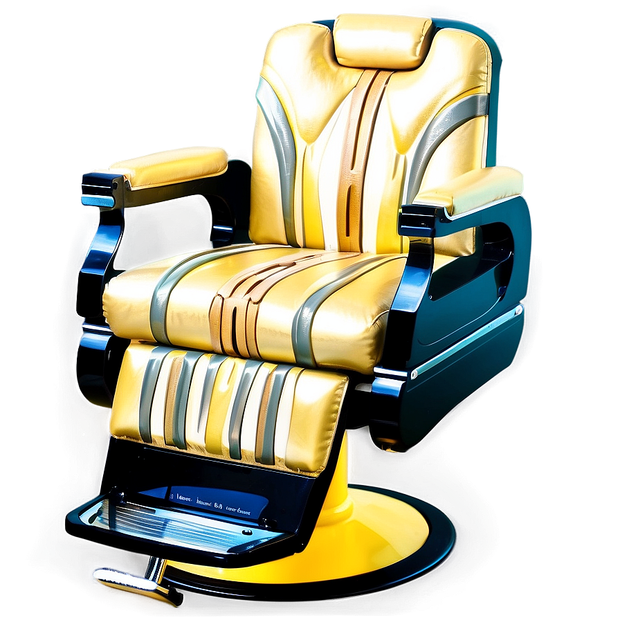 Luxury Barber Chair Png 06282024