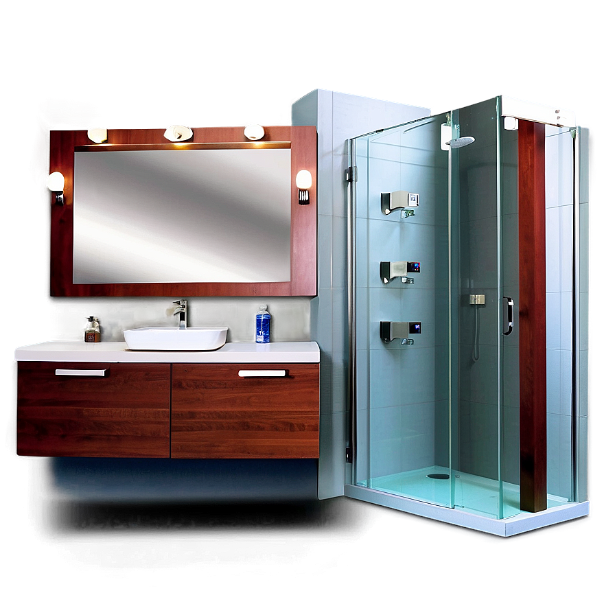 Luxury Bathroom Cabinet Png 06122024