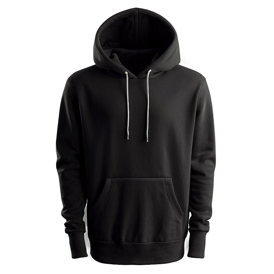 Luxury Black Hoodie Png 51