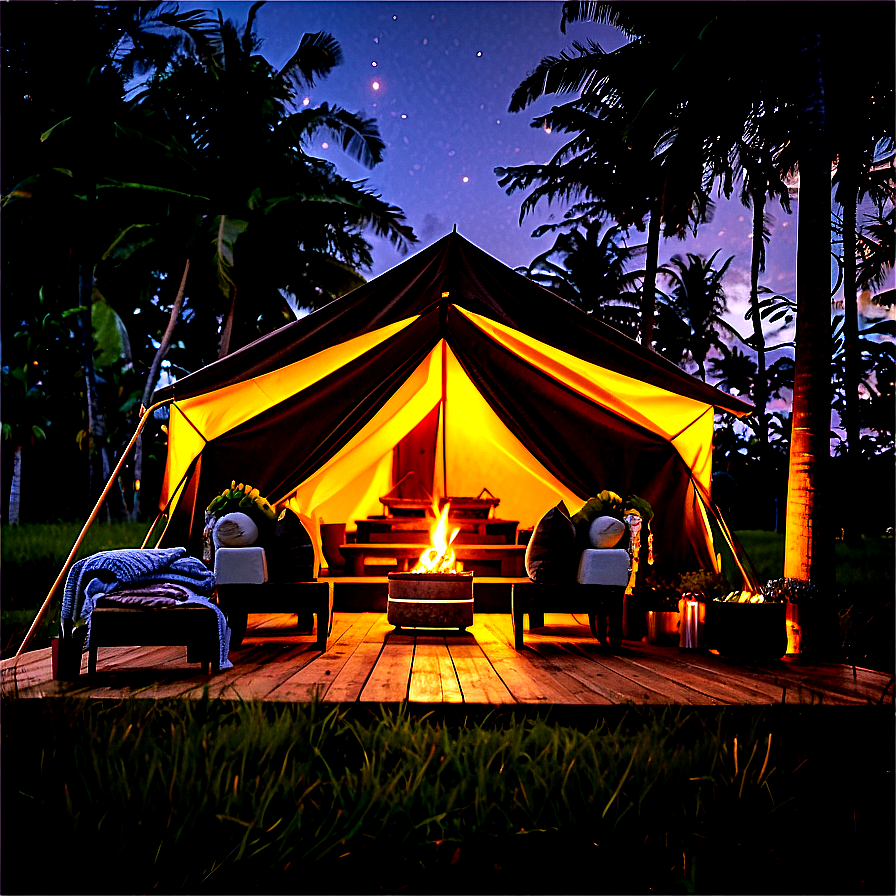 Luxury Camping Glamping Png 06252024