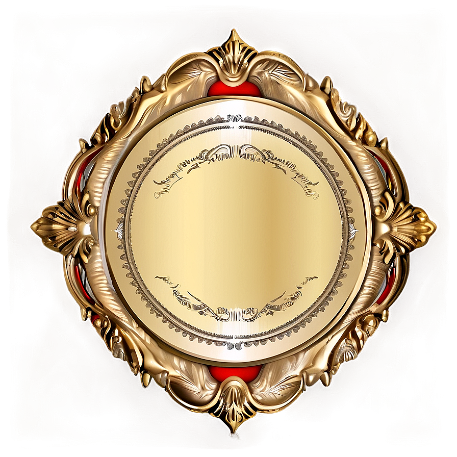 Luxury Certificate Frame Png Srd