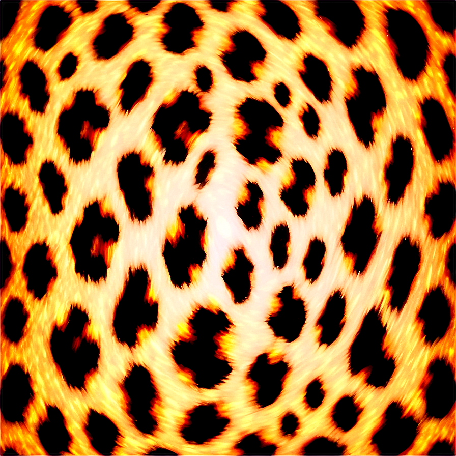 Luxury Cheetah Print Design Png 85