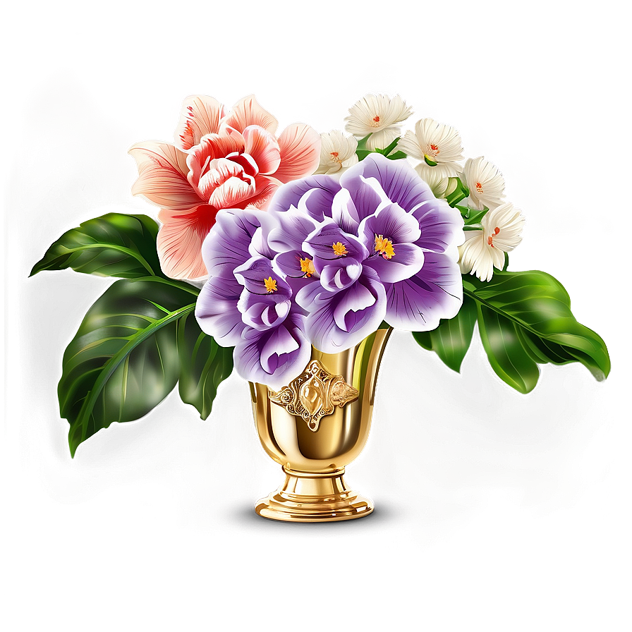 Luxury Flower Vase Png Mhc