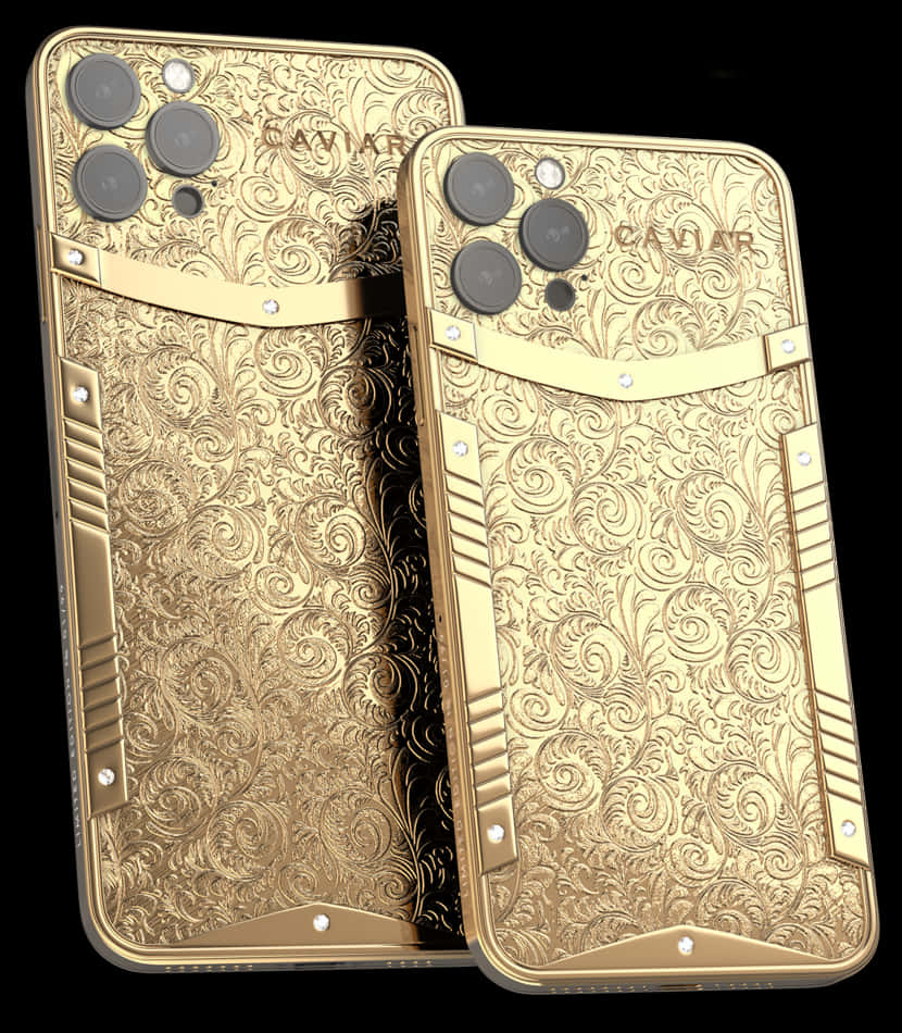 Luxury Gold Engravedi Phone12 Design