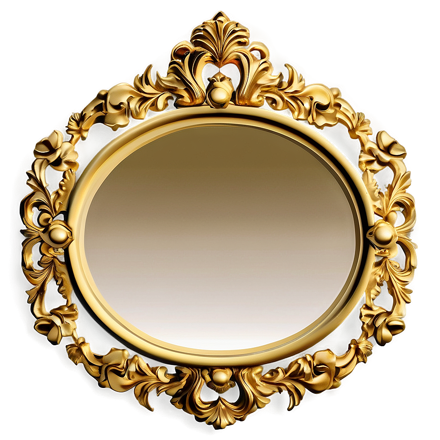 Luxury Gold Frame Png Awc