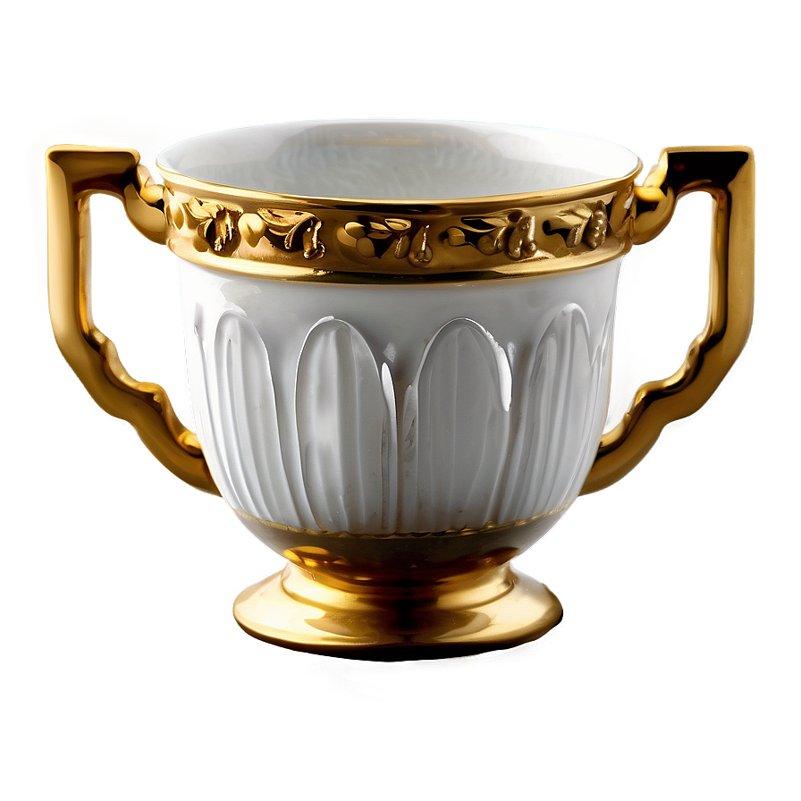 Luxury Gold Rimmed Tea Cup Png 53