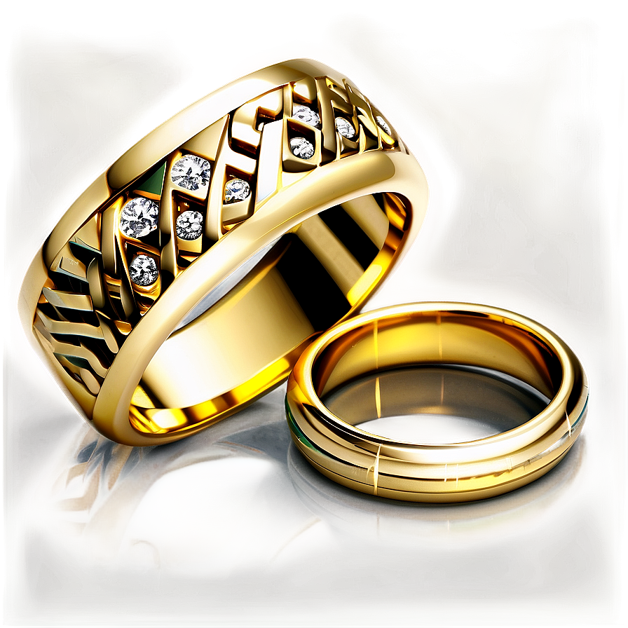 Luxury Gold Rings Png Gsq