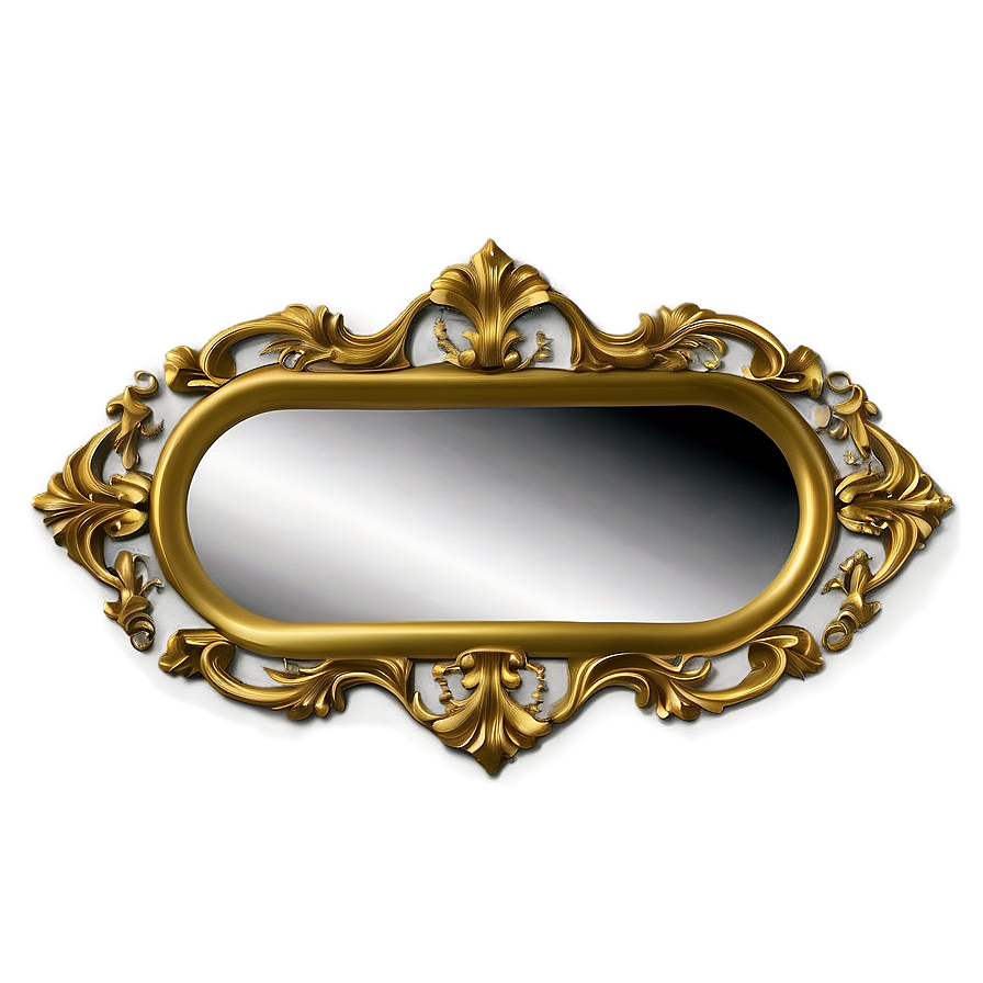 Luxury Mirror Frame Png Uvl