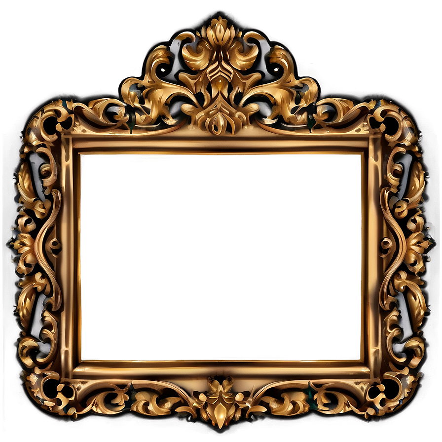 Luxury Ornate Frame Png Nna12