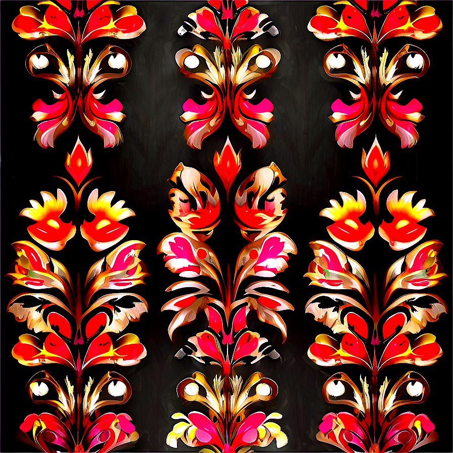 Luxury Pattern Design Png Knp