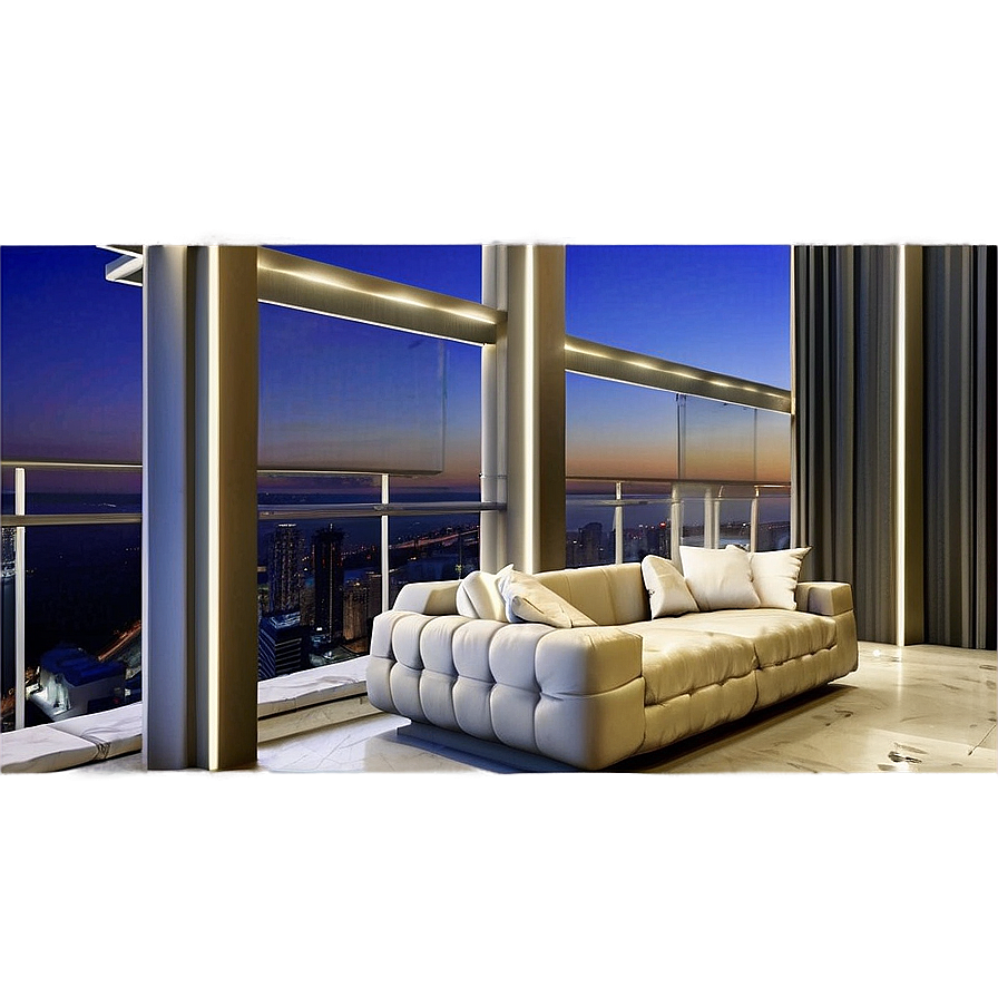 Luxury Penthouse View Png Aen35