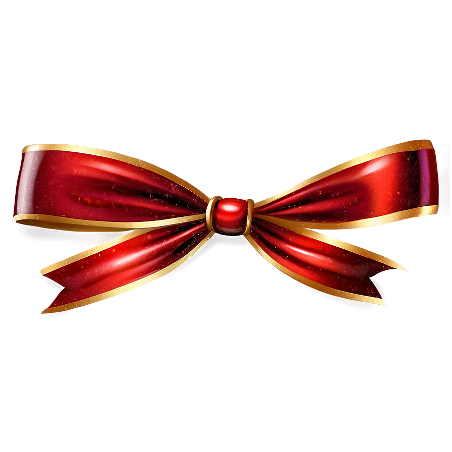 Luxury Red Bow Png 05252024