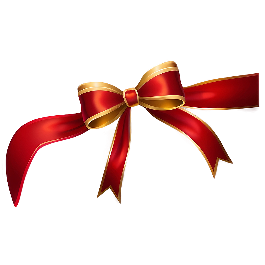 Luxury Red Bow Png 45