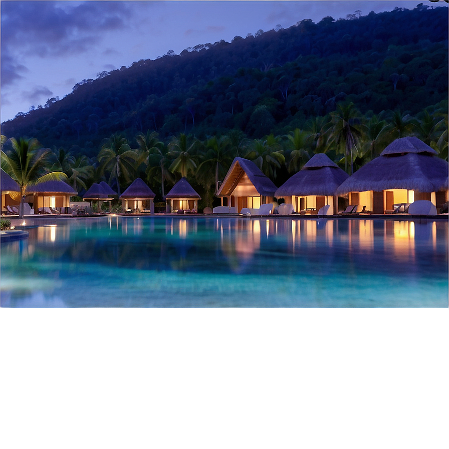 Luxury Resort Location Png Bgs