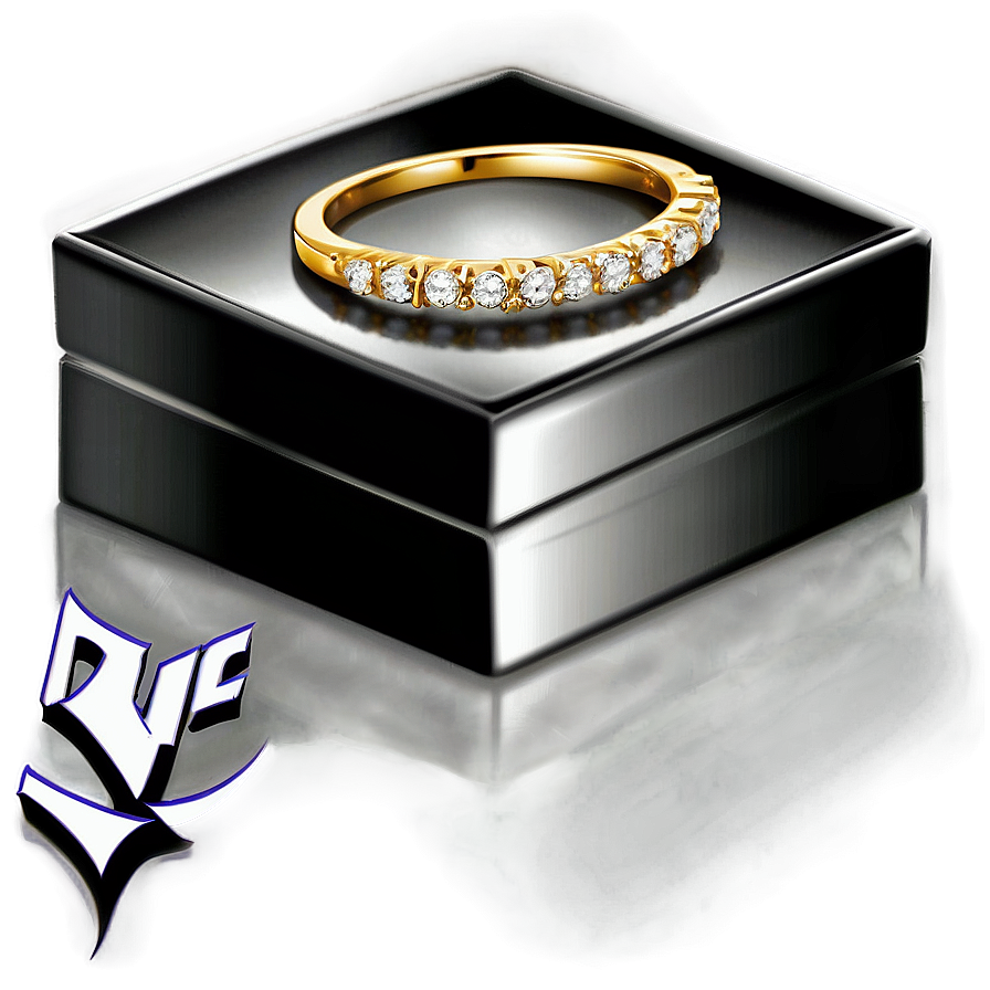 Luxury Ring Box Png Qbc40