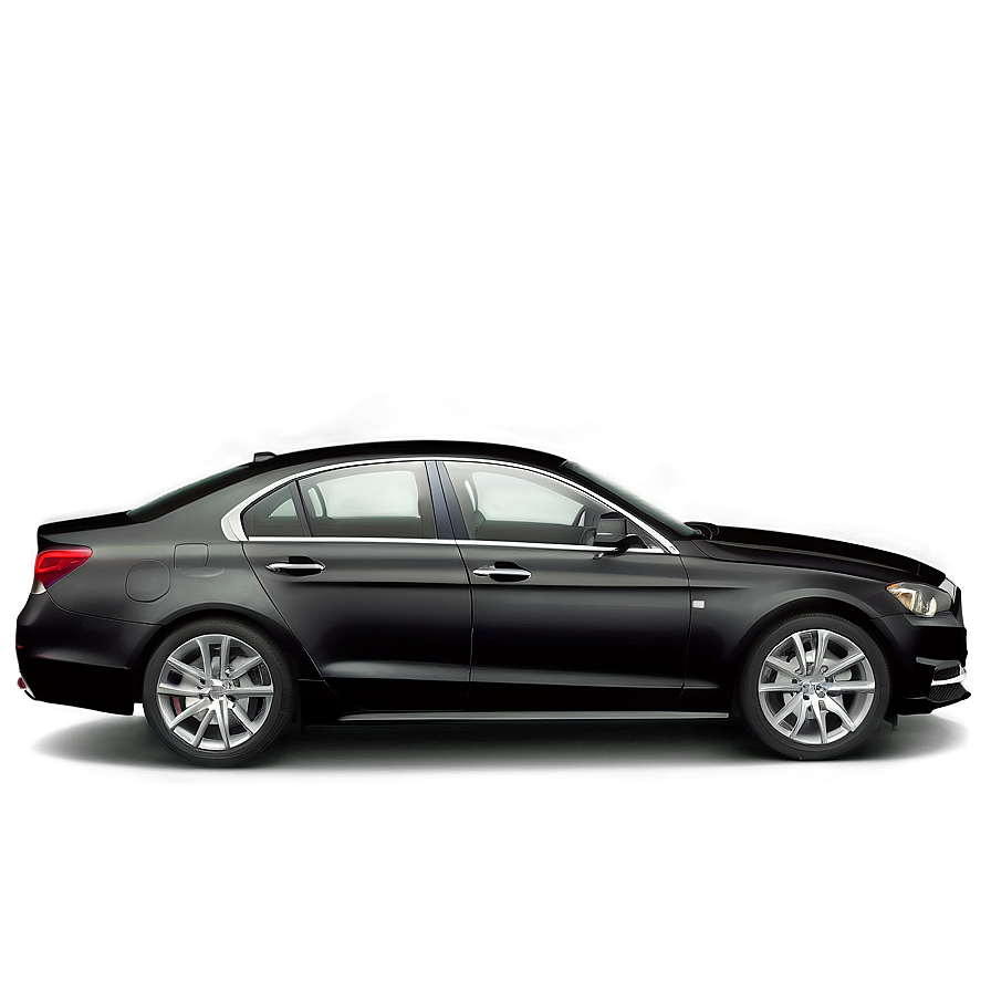 Luxury Sedan Black Car Png Oyb