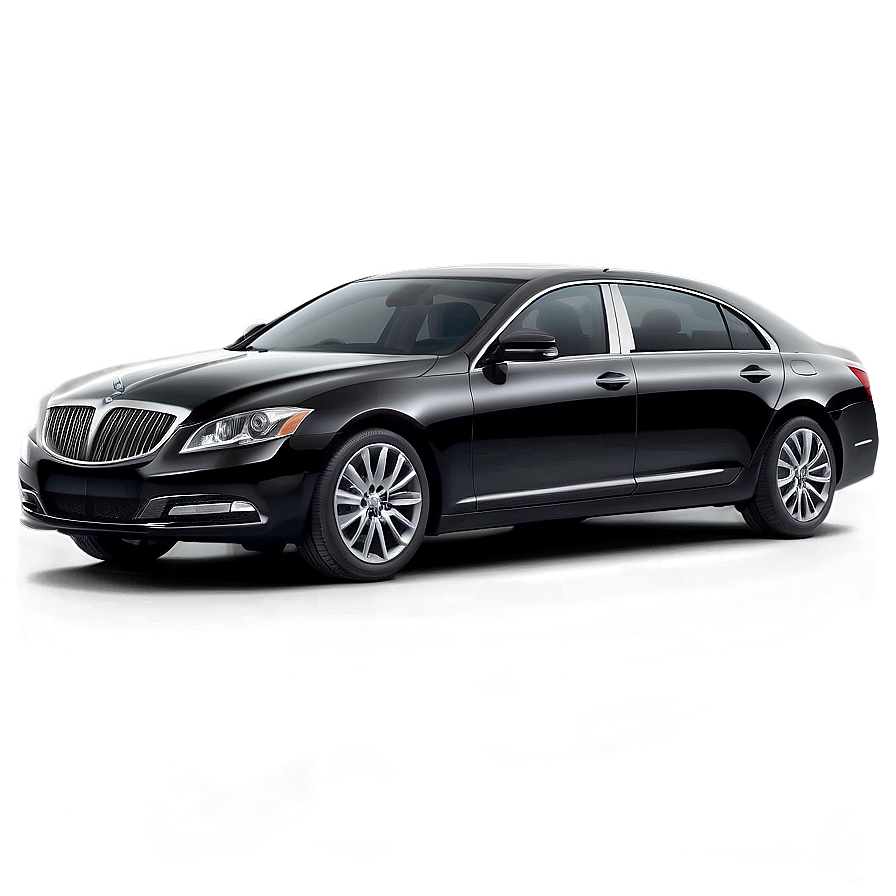 Luxury Sedan Black Car Png Vyd71