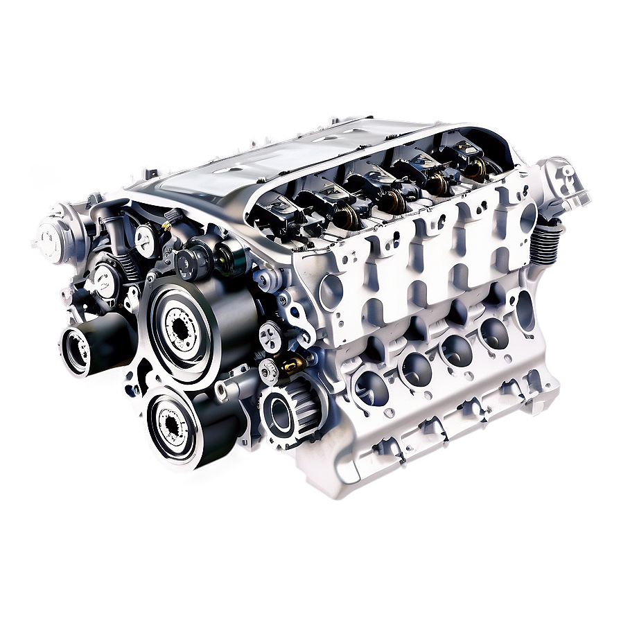 Luxury Sedan Car Engine Structure Png 58