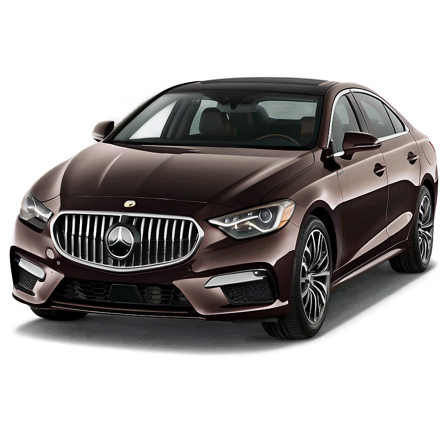 Luxury Sedan Front Angle Png 06272024