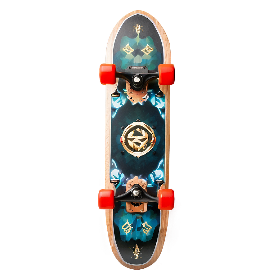 Luxury Skateboard Deck Image Png 46