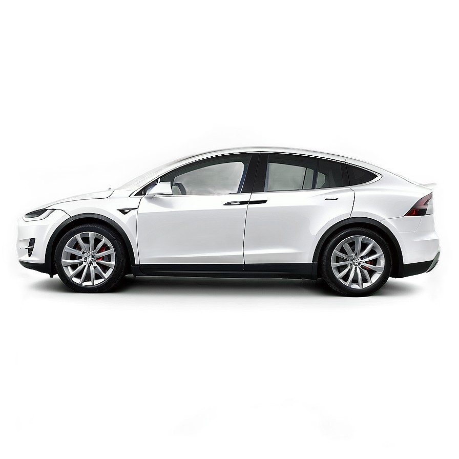 Luxury Tesla Model X Suv Png 3