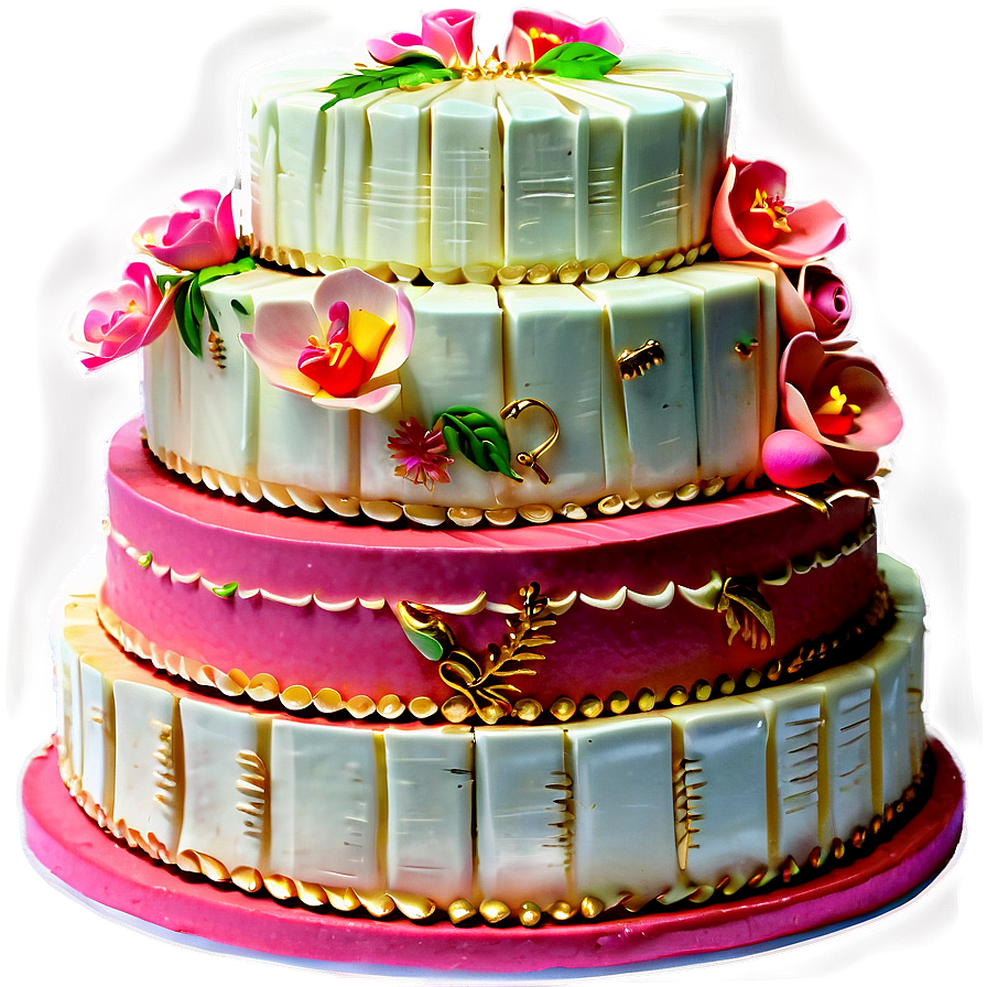 Luxury Wedding Cake Png Img