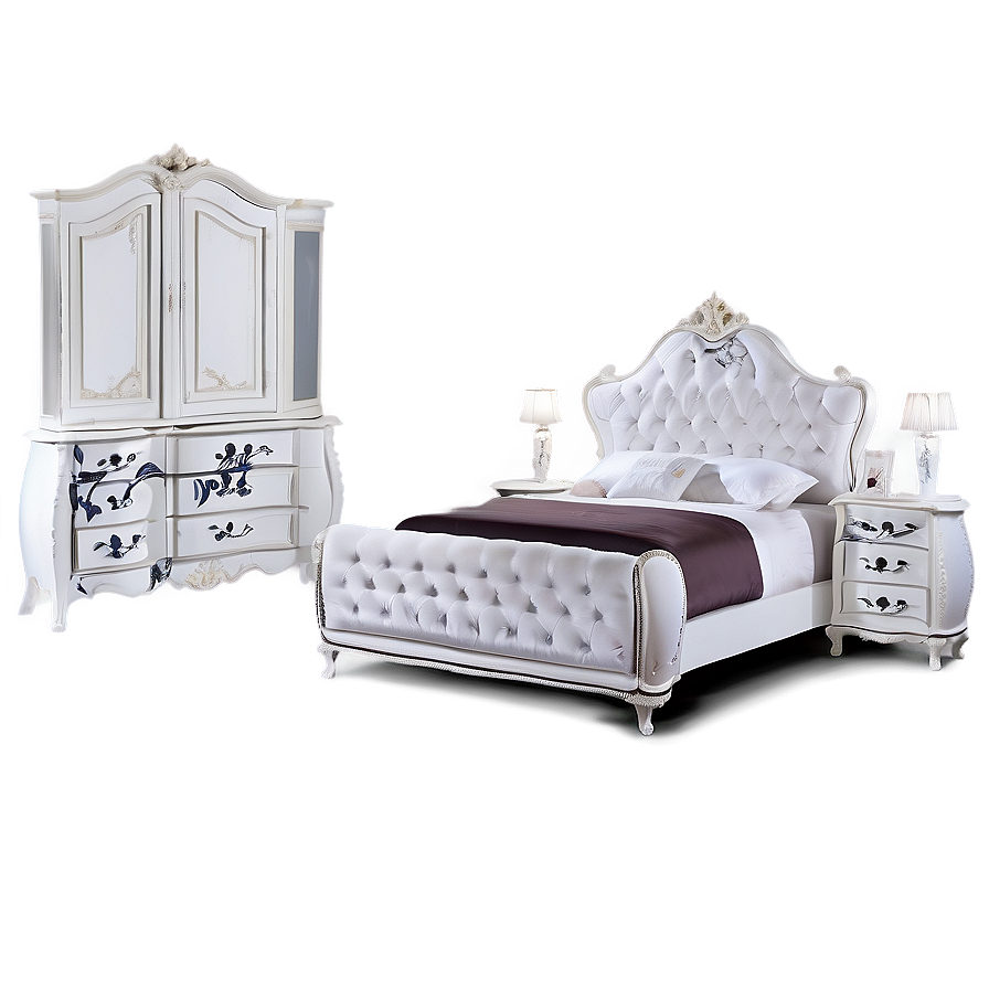 Luxury White Bedroom Furniture Png Osg