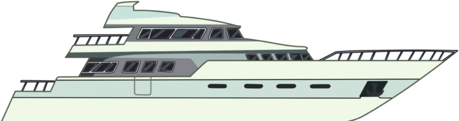 Luxury Yacht Illustration