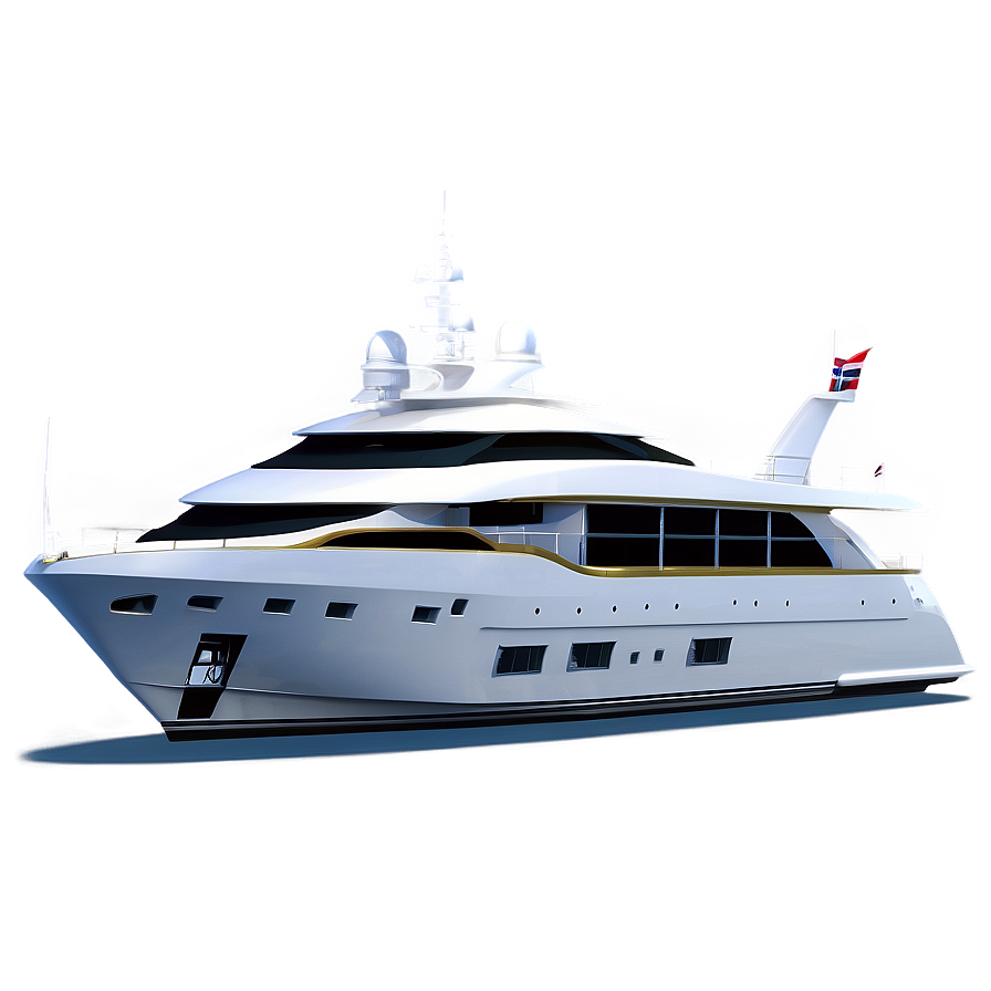 Luxury Yacht In Ocean Png 89